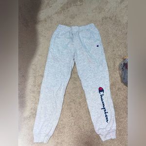 Champion grey sweat pants